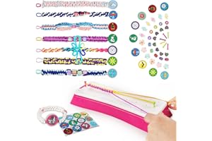 GIAT Friendship Bracelet Making Kit for Girls - Crafts for Girls 8-12 Years Old, DIY Arts and Crafts Toys for Kids Age 6, 7, 8, 9, 10, 11, 12 Years Old, Best Gifts Ideas for Girls