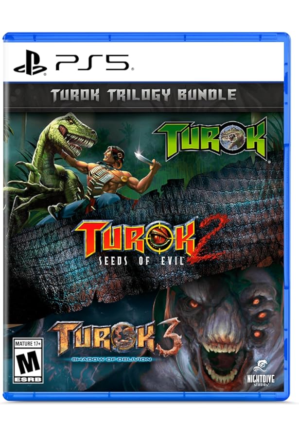 Amazon.com: Turok 3 Shadow of Oblivion Remastered Nintendo Switch