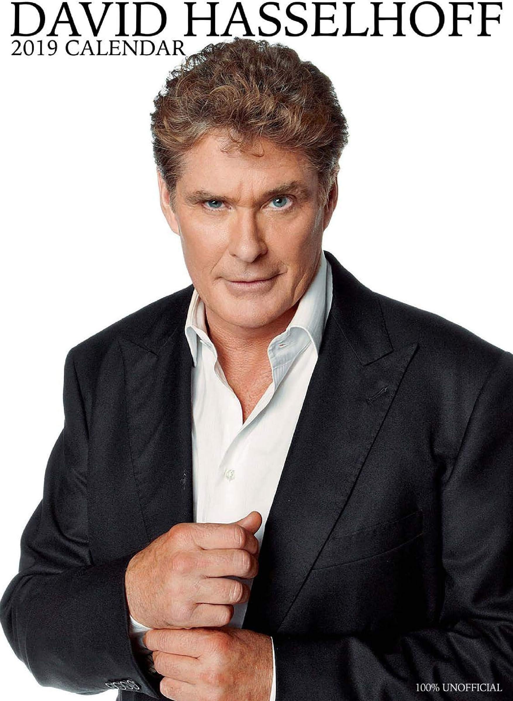 DAVID HASSELHOFF CALENDAR 2019 LARGE (A3) POSTER SIZE WALL CALENDAR NEW & SEALED