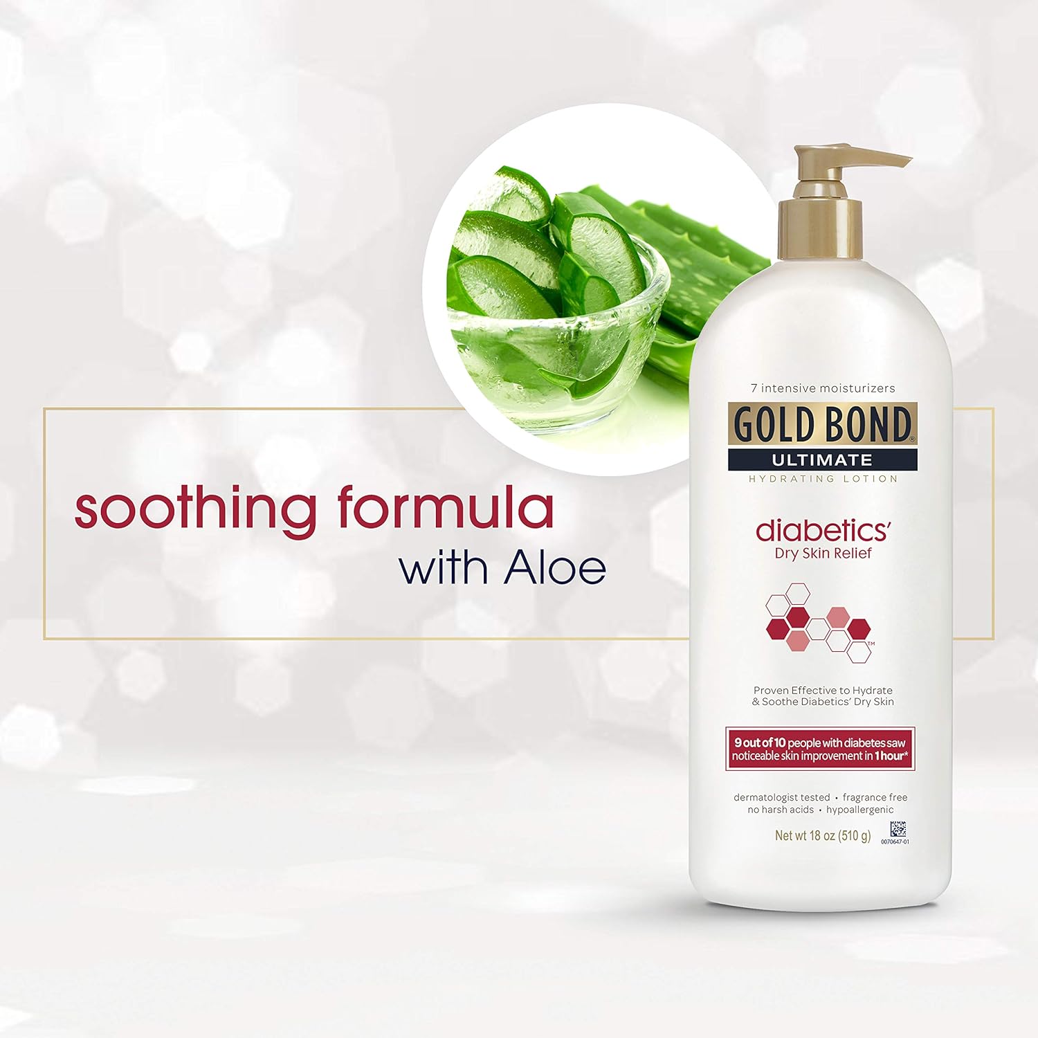 Gold Bond Diabetic Skin Relief Lotion, 13 Ounce: Health & Personal Care