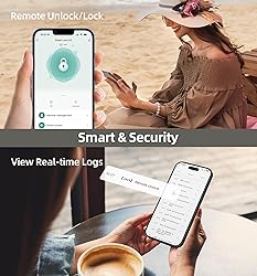 Smart Door Lock WiFi Deadbolt: HEANTLE Keyless