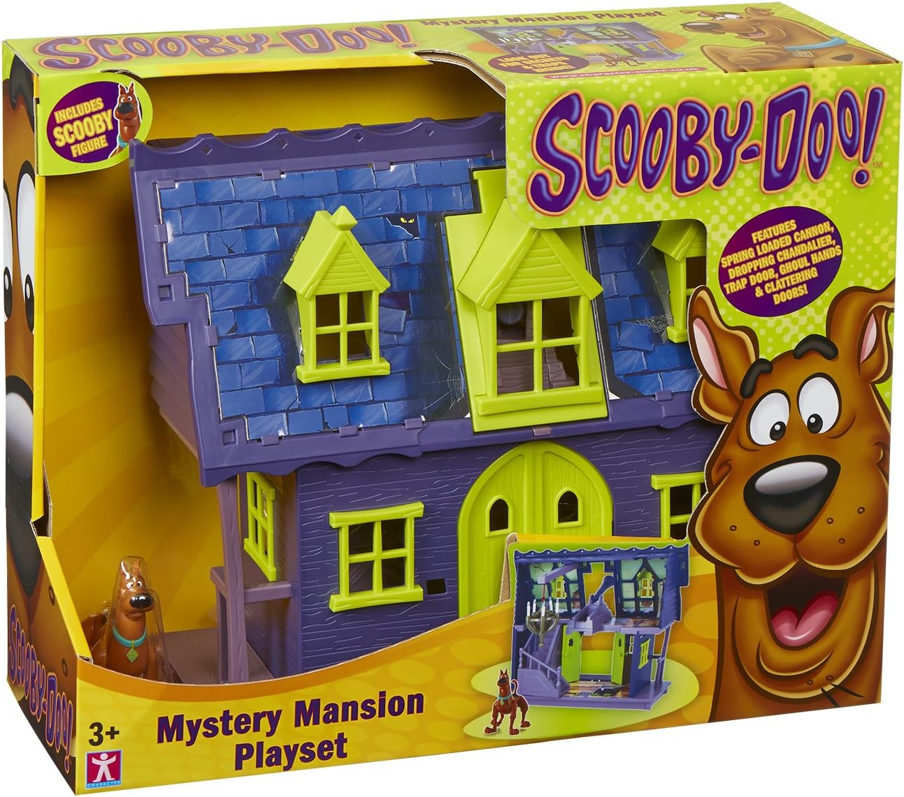 Scooby Doo Mystery Mansion Playset With Scooby Figure