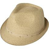 Dockers Men's Straw Fedora Hat at 