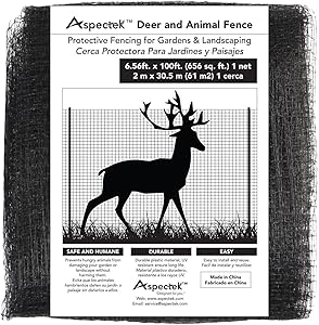 Aspectek Deer and Animal Fence Netting 7ft x 100ft