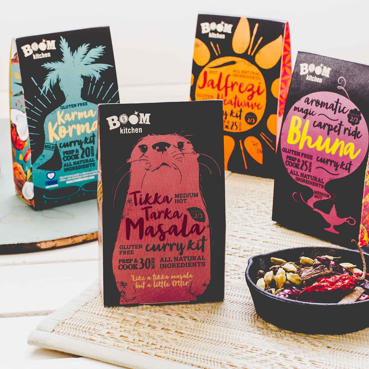 Scratch Cook Curry Kit Gift Set, 4 AwardWinning Dishes Amazon.co.uk Grocery