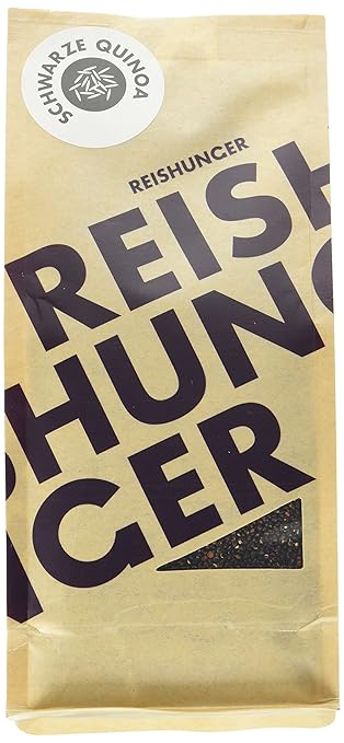 Reishunger Quinoa, Schwarz, Bio, 6er Pack (6 x 400 g)