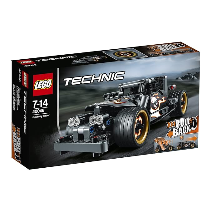 LEGO Technic 42046 - Fluchtfahrzeug, Auto-Spielzeug