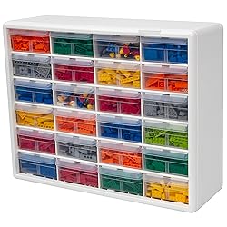 Akro-Mils 24-Drawer Plastic Drawer Storage Cabinet