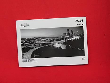 Amazon.com: 2014 Chevrolet Malibu Owners Manual: Chevrolet: Automotive