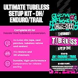 Muc-Off Ultimate Tubeless Setup Kit Tubeless Conversion Kit with Sealant Rim view 2
