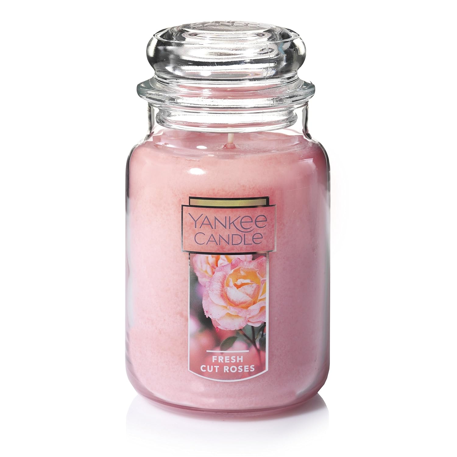 Yankee Candle Large Jar Candle, Fresh Cut Roses Yankee