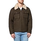 Levi's mens Wool Blend Depot Jacket With Sherpa Collar
