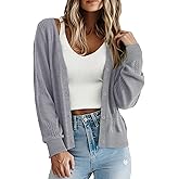 PRETTYGARDEN Cardigan Sweaters for Women Lightweight Knit Button Up V Neck Shrugs 2026 Trendy Winter Fall Fashion Clothing