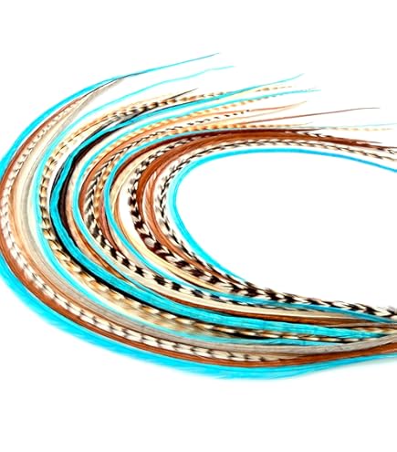 Amazon.com: 21 Natural Color Hair Extensions – 9”–14” Long  display picture 1
