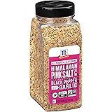 McCormick Himalayan Pink Salt with Black Pepper and Garlic All Purpose Seasoning, 18.5 oz