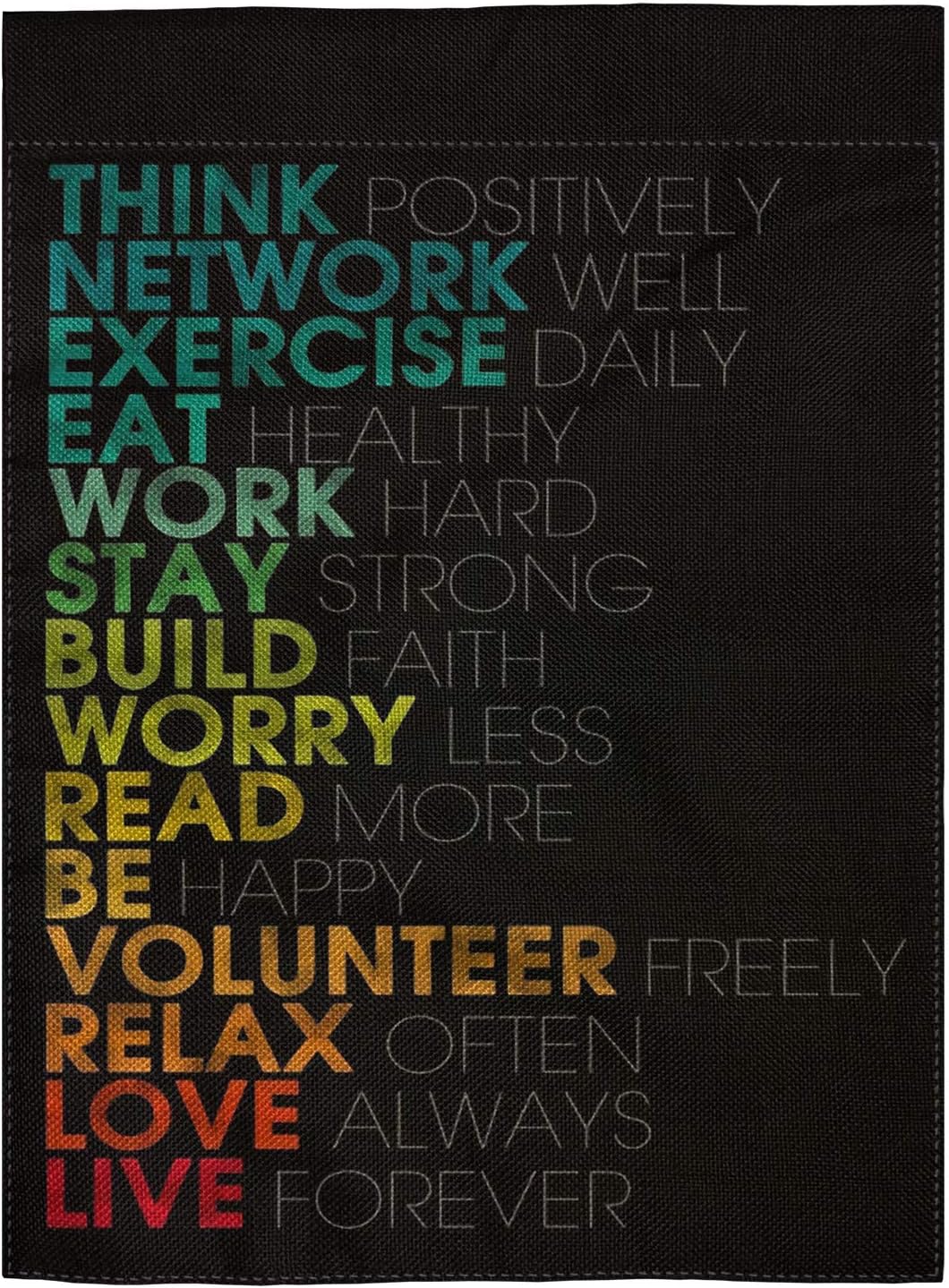 Best Quote Garden Flag