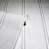 Arthouse Tongue & Groove Effect Wallpaper Grey Wood Grain 53cm x 10.05m view 7