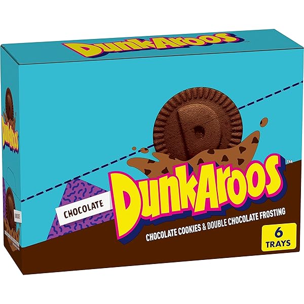 DUNKAROOS CHOCOLATE COOKIES AND DOUBLE CHOCOLATE FROSTING, 6...
