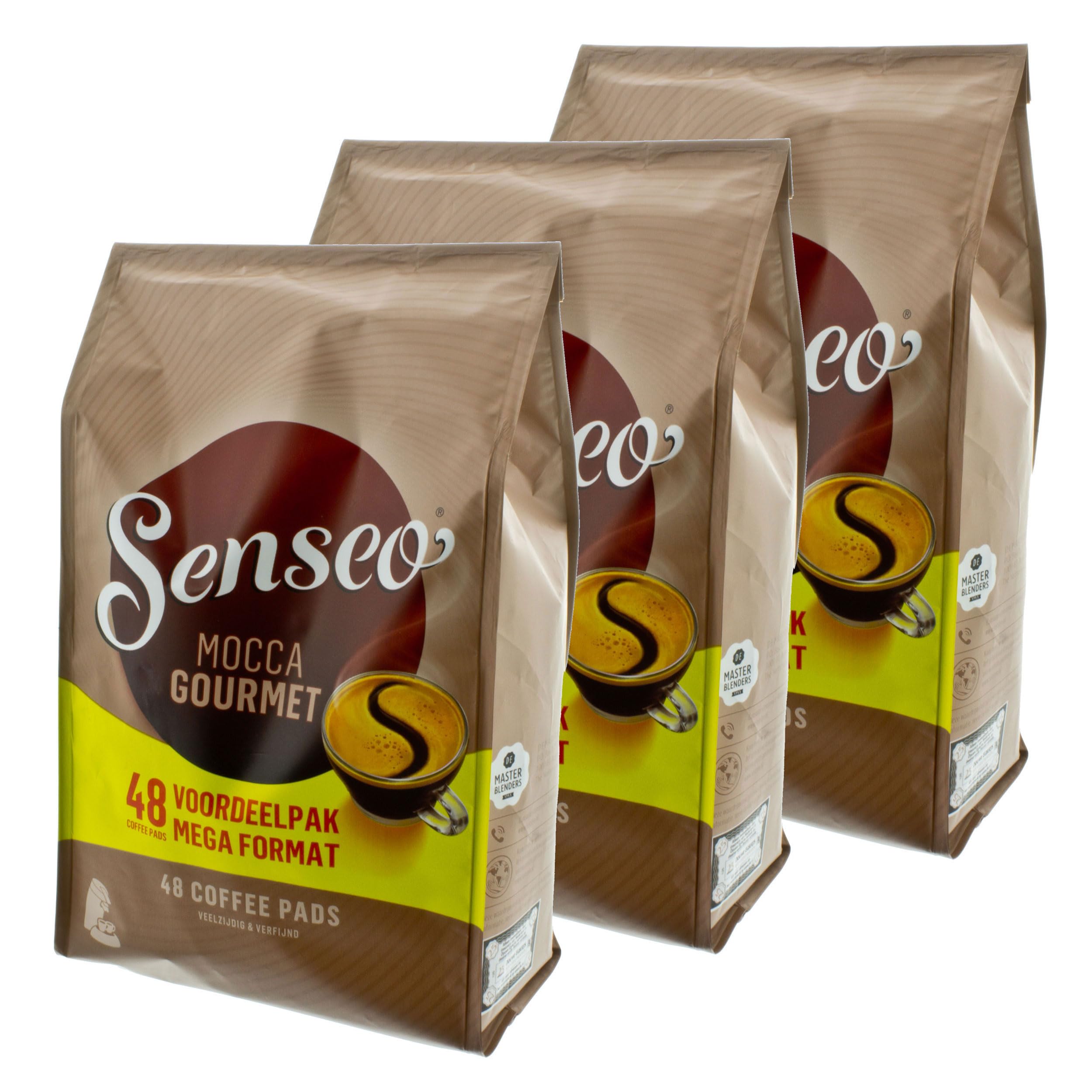 Senseo coffee Pads Mocha Gourment &intensive, fresh, for Coffee Pads Kaffepadmaschinen - 144