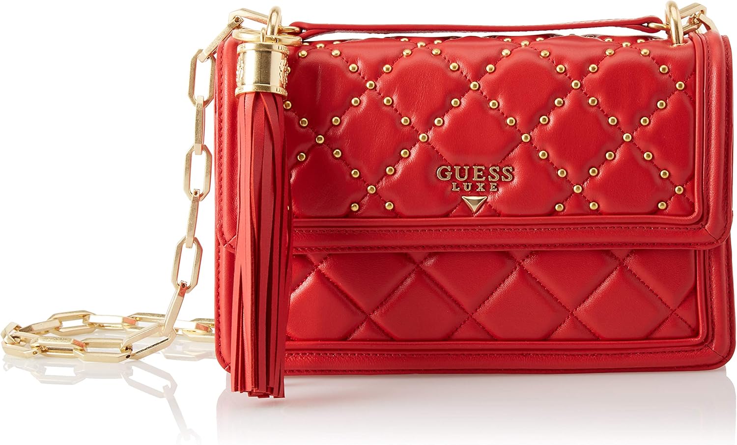 guess sandy leather crossbody bag