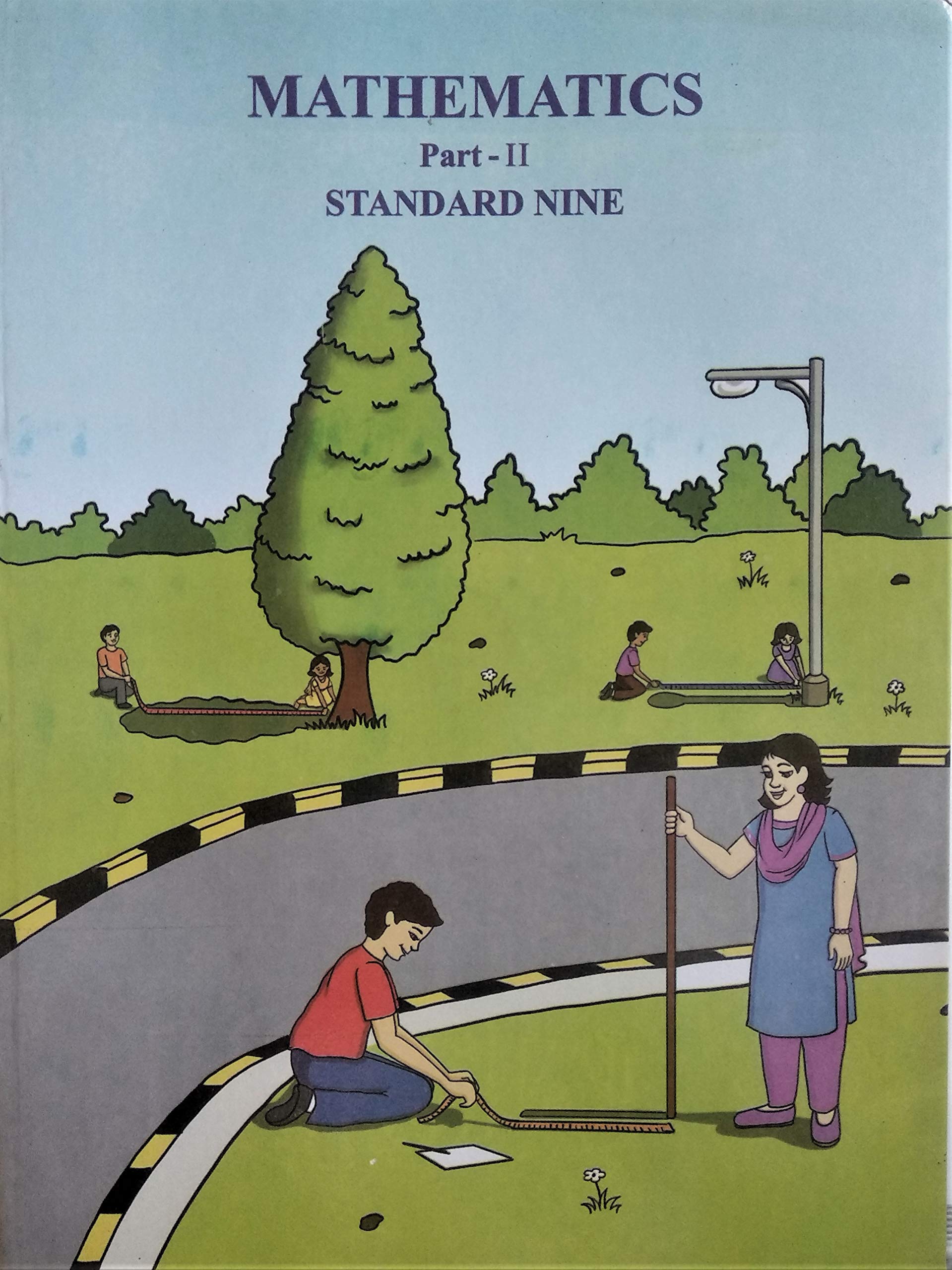 Mathematics Part 2 Textbook for Class 9. English Medium. Maharashtra State Board