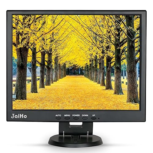 JaiHo 14 Inch LCD Security CCTV Monitor, 1024x768 4:3 Resolution