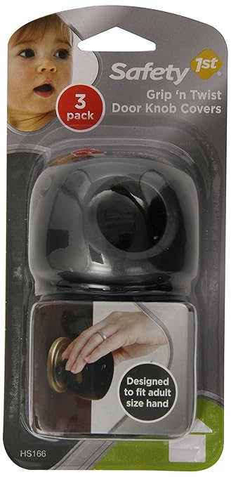 4-Count Safety 1st Grip N Twist Door Knob Cover