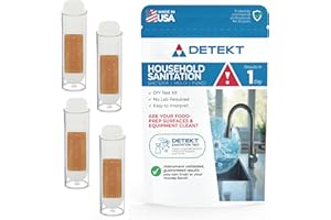 #1 Home & Kitchen Microbial Growth Test Kit by Detekt® – Simple DIY Mold and Bacteria Culture for Surfaces & Indoor Spaces – 