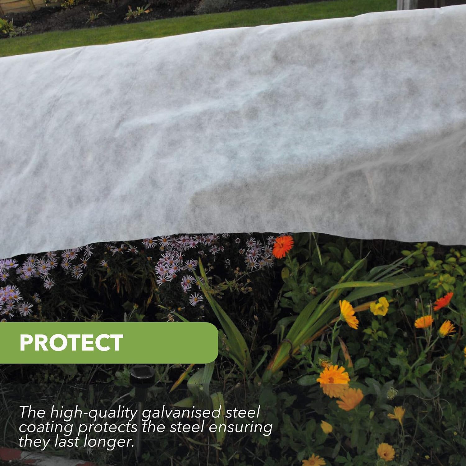 BLOSTM Garden Fleece Plant Protection, Durable Cloth Winter Frost Protection For Plants Up To -6°C - Image 3