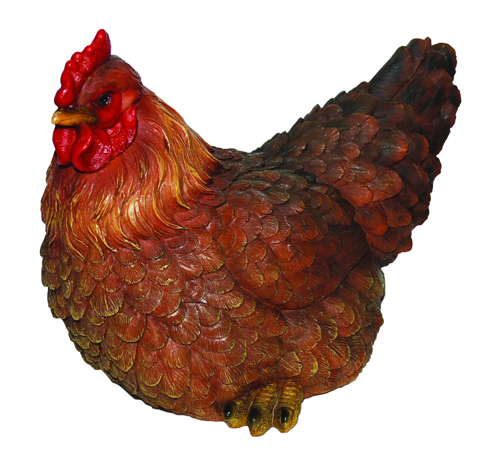 Vivid Arts Laying Summer Hen Ornament