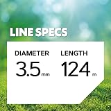 Oregon Yellow Round 3.5mm Strimmer Line 124m Professional Heavy Duty Nylon view 2