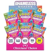 Shameless Snacks Sweet &amp; Sour All-Stars Mixed Bag - Sour Gummy Candy | 5 Flavors Per Bag Fruit Snacks Variety, Keto 3g Sugar - Gluten Free Vegan for Kids &amp; Adults