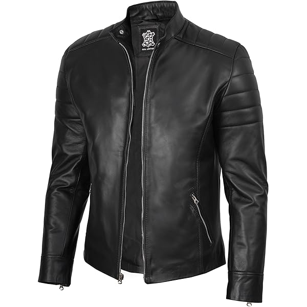 Mens Dark Chocolate Brown Motorbikers Classic Vintage Riders