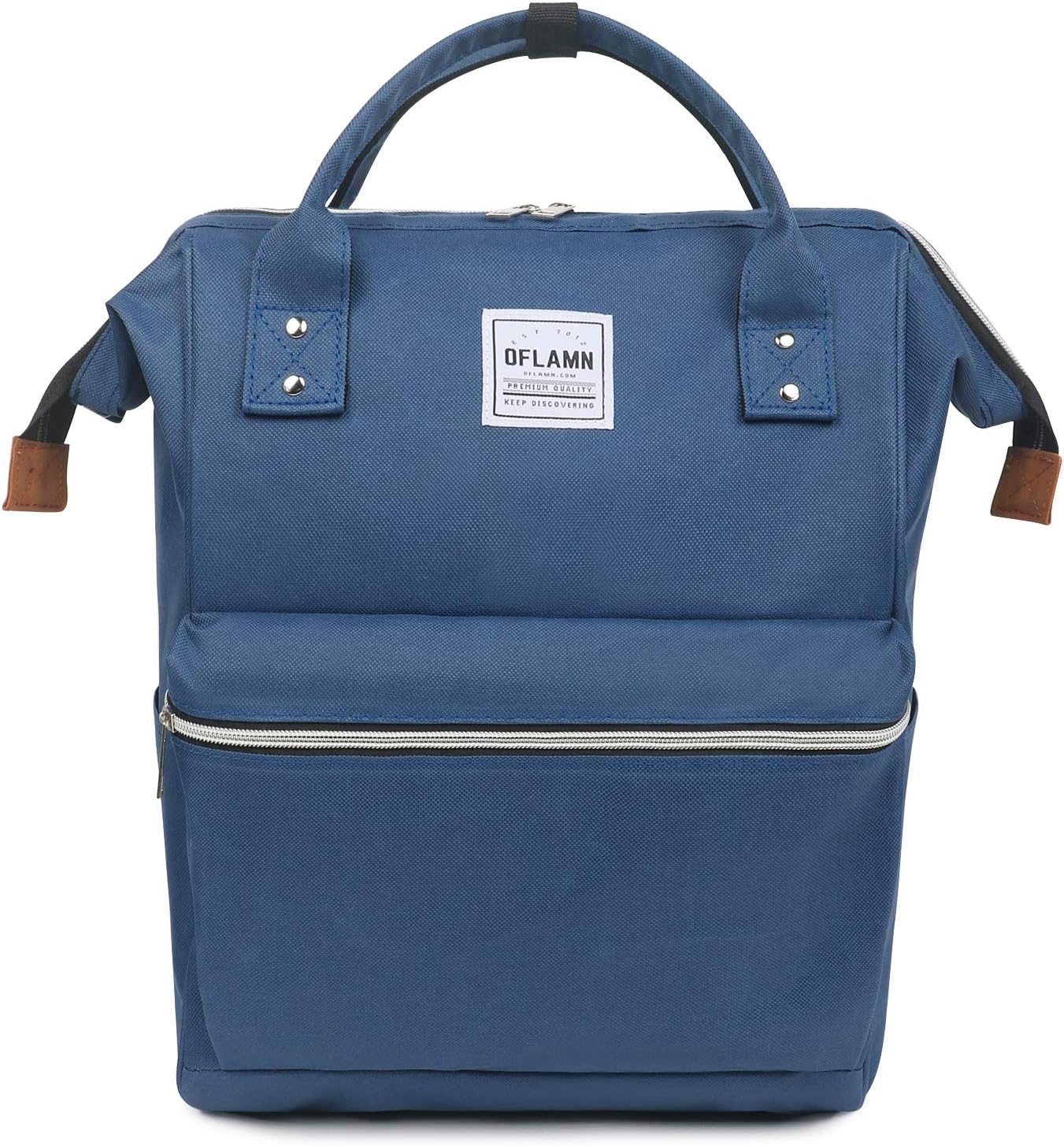 Oflamn Doctor Style Multipurpose Casual Daypack Laptop Backpack Travel Bag for Men, Women (2.0 Blue)