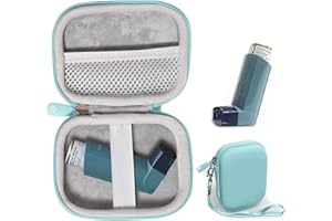 GETGEAR Asthma Inhaler Holder case, Compact and Sturdy case for Handy Ventolin Inhaler for Adults and Kids (CASE ONLY)