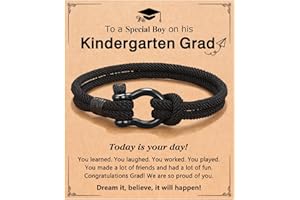 PINKDODO To My Boys Bracelet Gifts for Son Grandson Nephew Brother Bracelets Birthday Graduation Christmas Gifts for Teen Boys