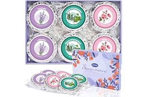 Bumodel Shower Steamers Aromatherapy 6Pack Organic Shower Bath Bombs for Women Mom and men Shower Tablets with Natural Essential Oils for Home SPA Self Care Relaxation Gifts for Birthday,Christmas Day