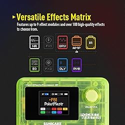 SONICAKE Pocket Master-Portable Multi Effects