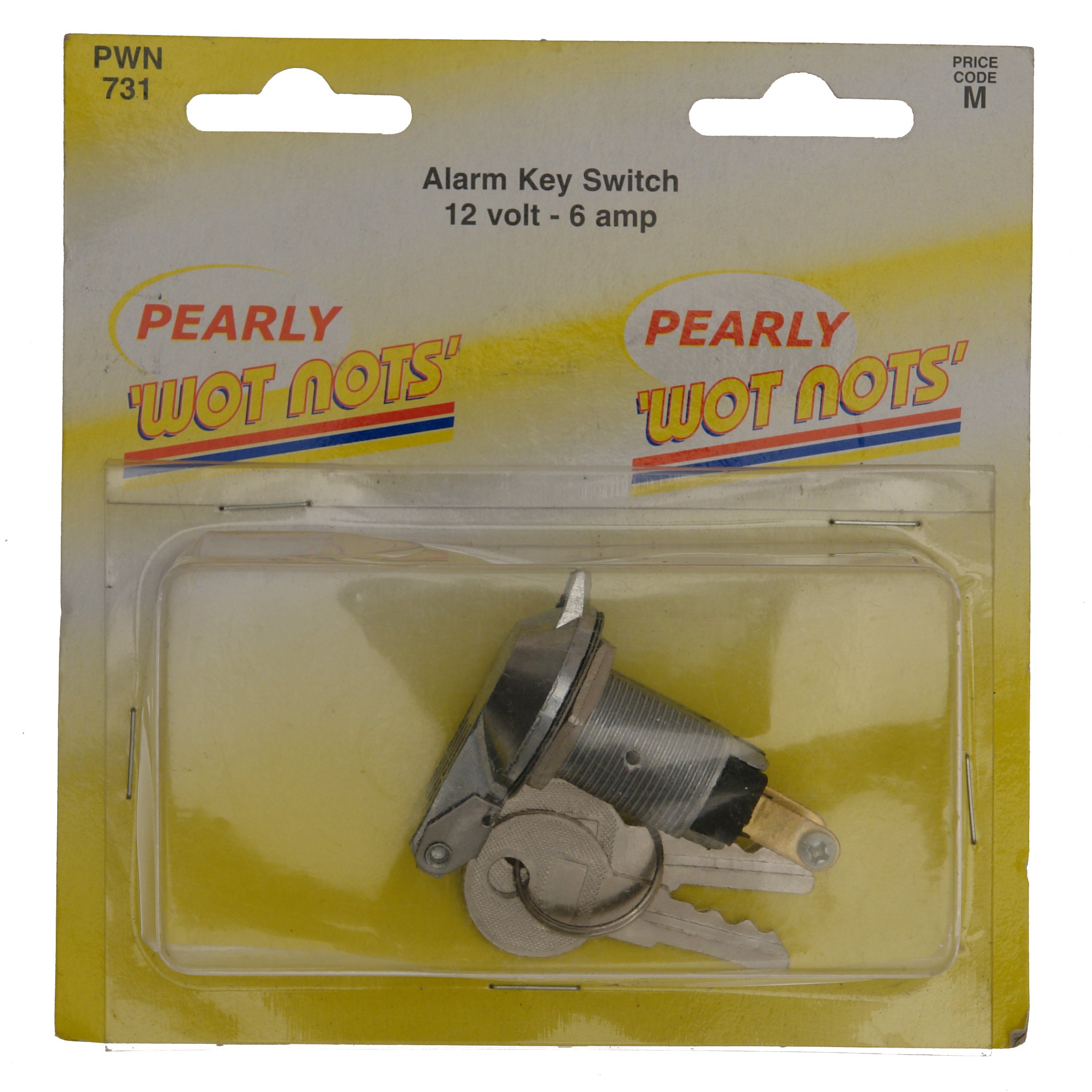Pearl PWN731 Chrome Alarm Key Switch