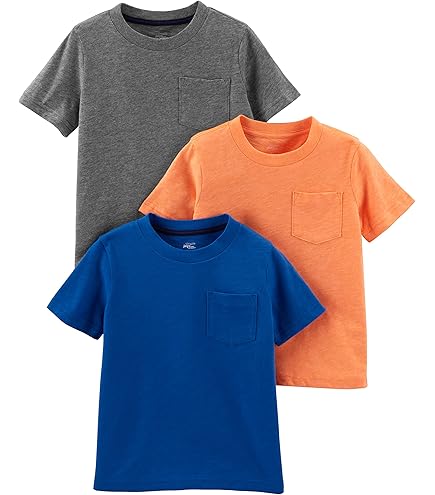 Blue Banana Baby Boys Short Sleeves T-Shirt, Navy Stripe, 6