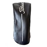 Titleist Universal Driver Headcover, Black Leather, Fits All Models Including GT, TSR, TSi, TS, 100% Authentic