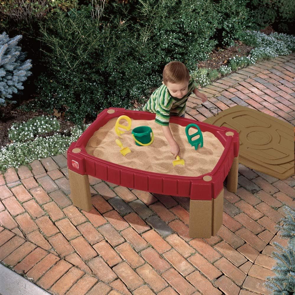 sandpit table with lid