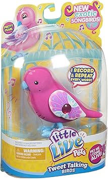 little live pets tweet talking bird