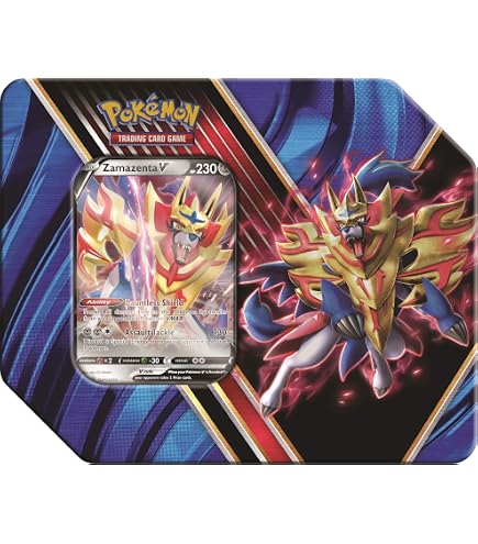 Pokémon TCG Summer V Tin 2021 – Case Of 6, Empoleon-V / Tyranitar-V, Sealed English, Belgium Print