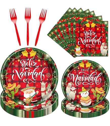 Festive Hanukkah Dessert Plates - 8 Count, 7 Inch Disposable Paper Plates With Dreidel Design