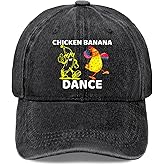 Chicken Banana Dance Hat Women Funny Baseball Caps Funny Gifts for Men