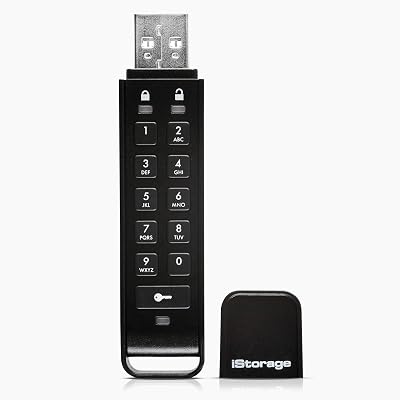 iStorage datAshur Personal2 8GB Secure USB Flash Drive AES-XTS 256-bit