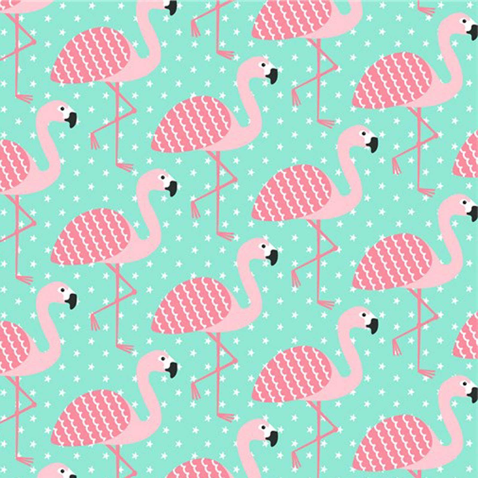 Pink Flamingo Wrapping Paper 50cm x 70cm Quality Tropical