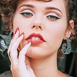 Statement Earrings for Women Bohemian Hoop Earring