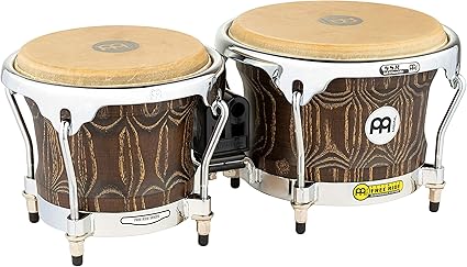 Amazon Com Meinl Percussion Bongos With American White Ash Stave Shells Woodcraft Series Not Made In China True Skin Cow Heads Two Year Warranty Brown Inch Wb400vbr M Musical Instruments